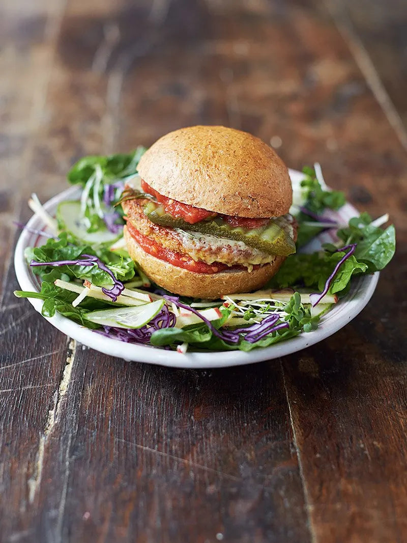 Mega veggie burgers