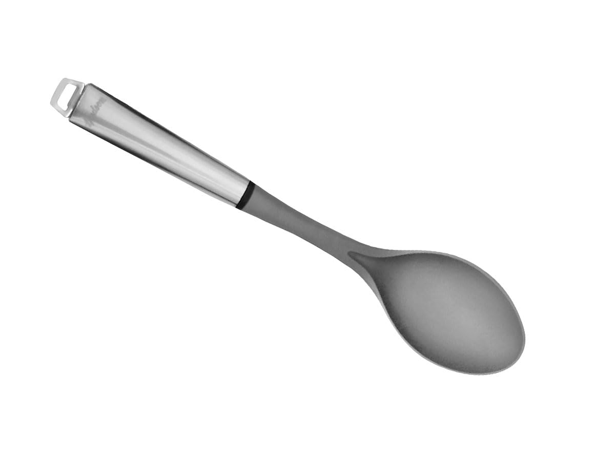 HUDSON Gray Nylon Spoon with Stainless Steel Handle