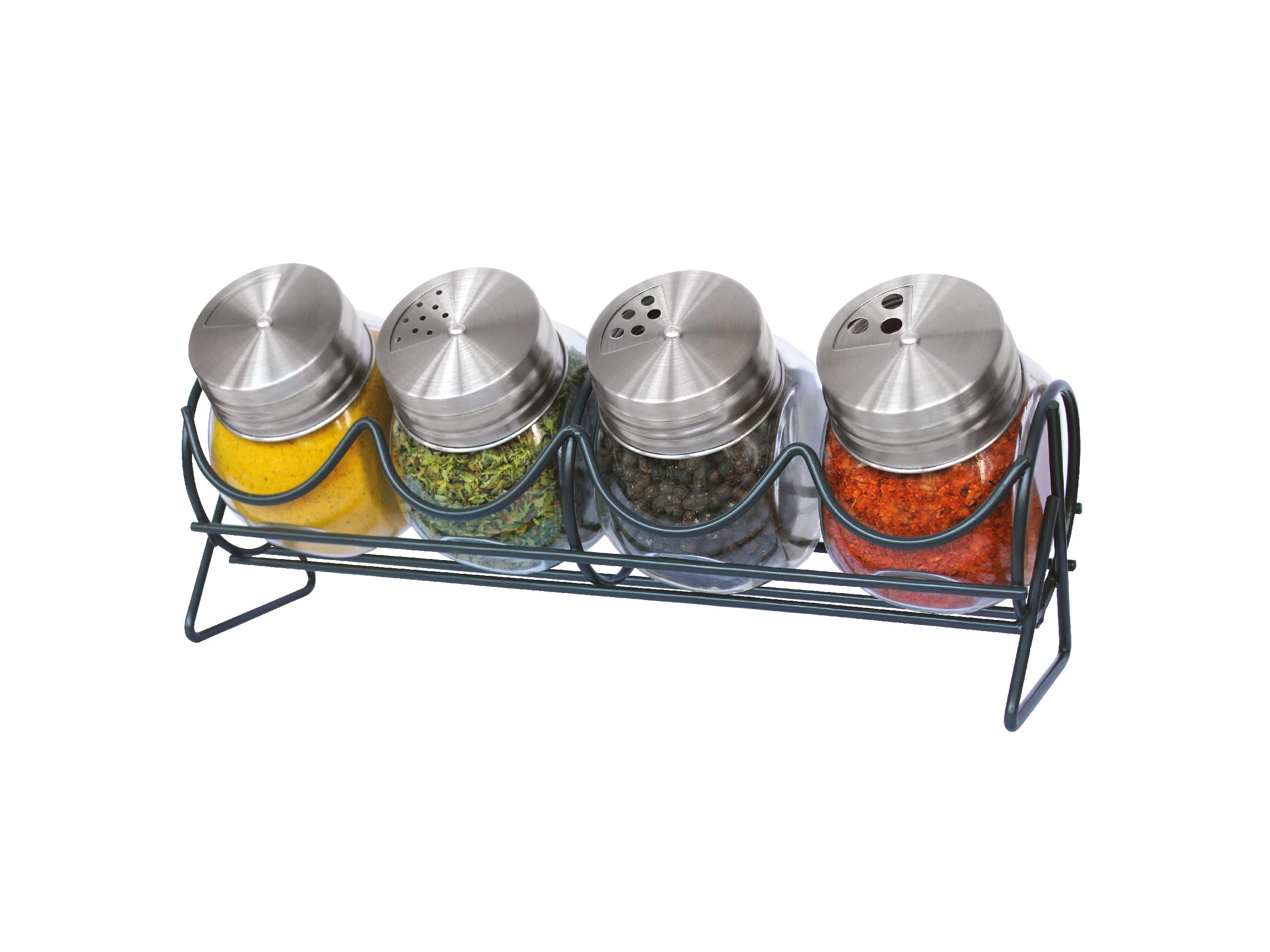 HUDSON Stainless Steel Spice Rack 5 PCs – Hudson Kitchenware EUA