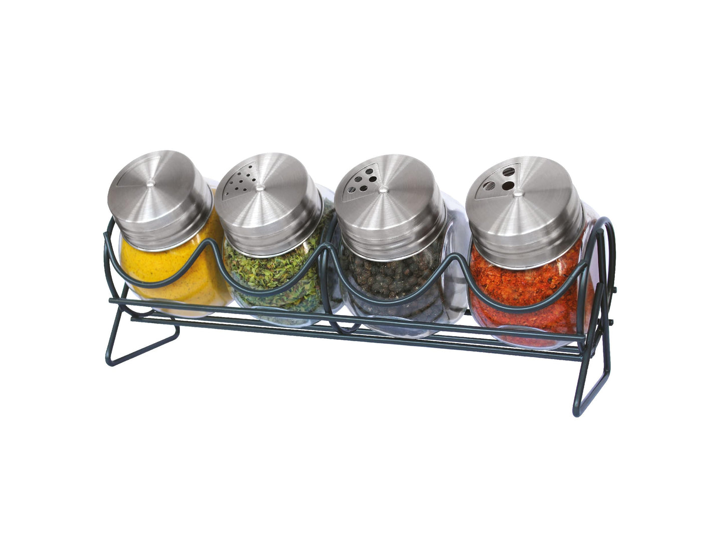 HUDSON Stainless Steel Spice Rack 5 PCs