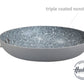 HUDSON Granite Line Cookware Set - Double Layer Non-Stick Coating, 0.07 Inches Thickness, Soft Touch Handles
