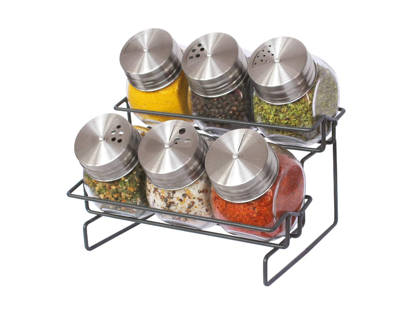 HUDSON Stainless Steel Spice Rack 7 PCs