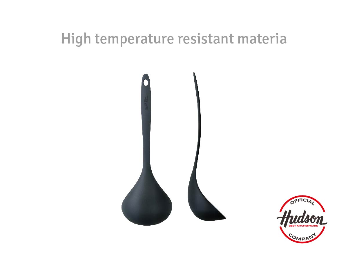 HUDSON Soup Nylon Ladle Dark Grey