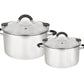 Stainless steel pots