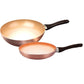 Set Wok, Pan, and Casserole Hudson Non-Stick Copper Line.