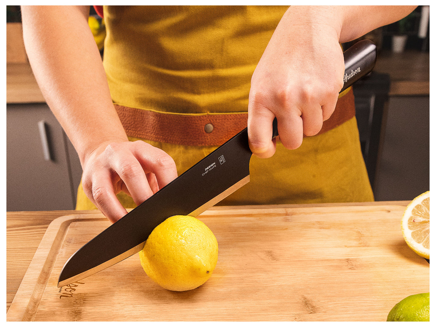 Stainless Steel Kitchen Knife 20.3cm Design Chef