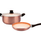 Copper Ceramic Non-Stick Gradient 4-Piece Set Hudson.