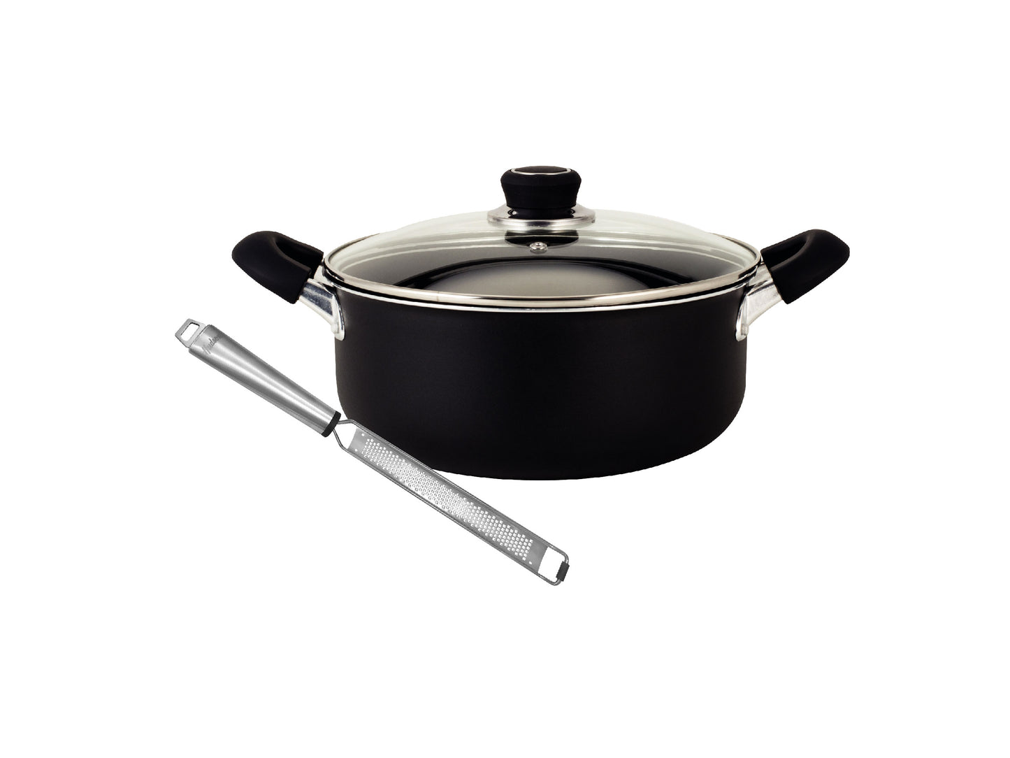 Hudson 24cm Aluminum Casserole Set + FREE 24cm Grater.