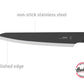 Stainless Steel Kitchen Knife 20.3cm Design Carving