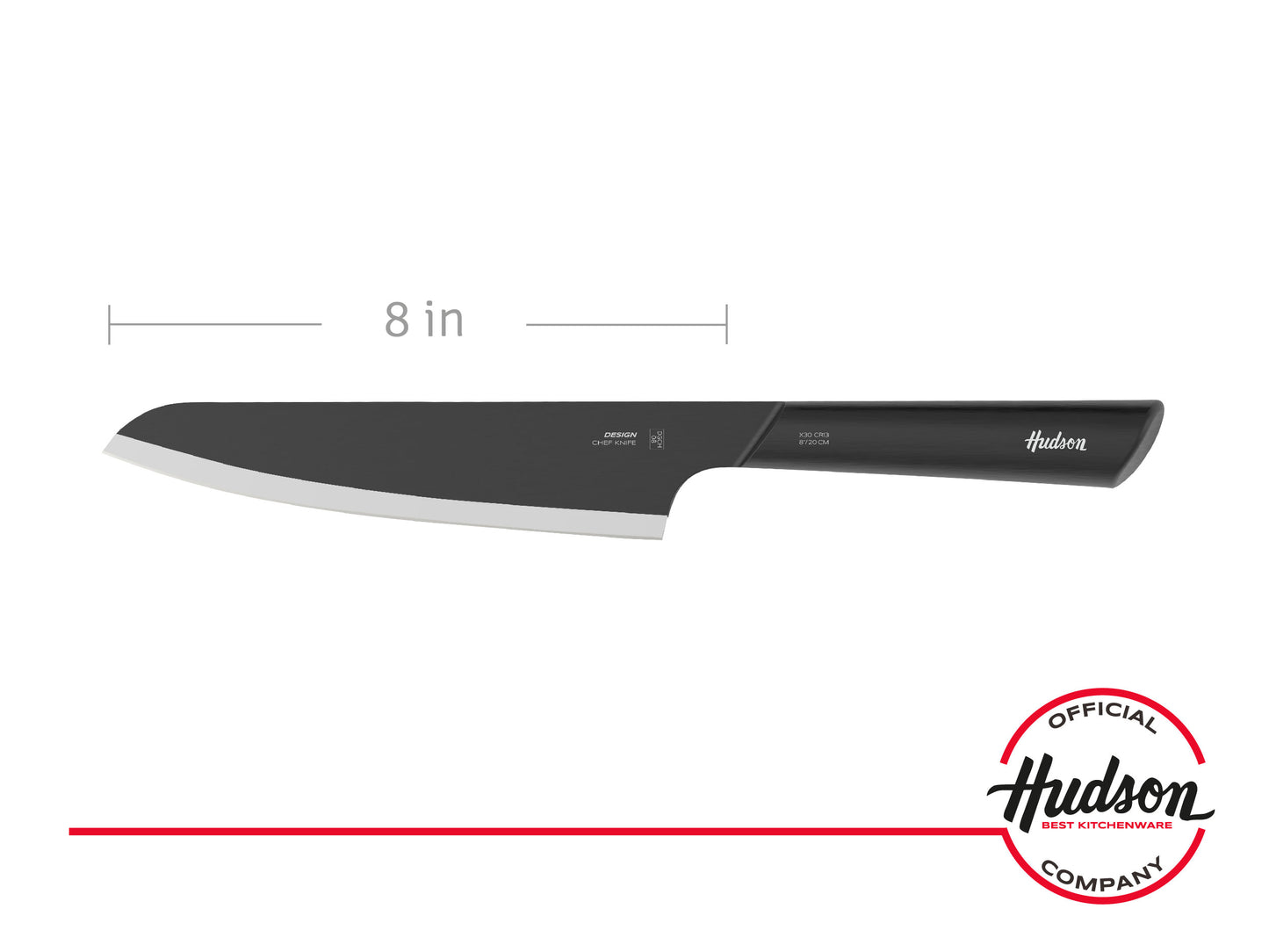 Stainless Steel Kitchen Knife 20.3cm Design Chef
