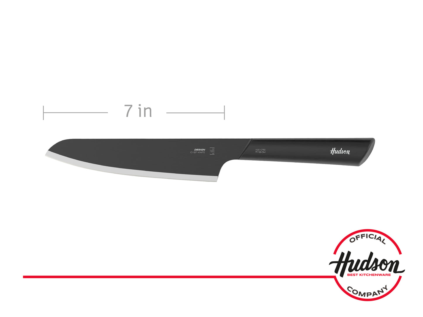 Stainless Steel Kitchen Knife 18.4cm Design Chef