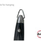 Grill Set of 4 - Fork, Knife, Spatula, Kitchen Tongs with Hanging Ring