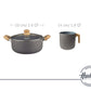 HUDSON Set Milk pot 14 cm + Granite Saucepan 20 cm