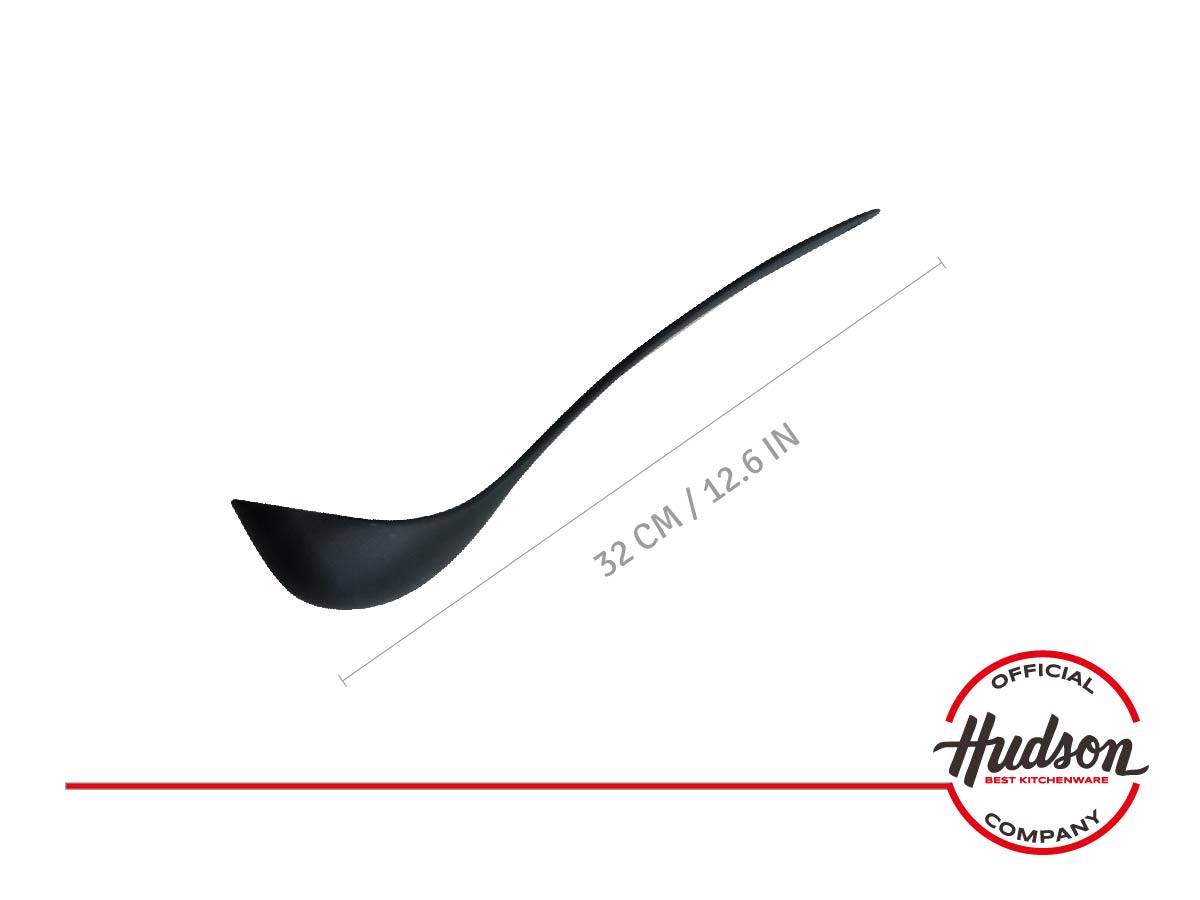 HUDSON Soup Nylon Ladle Dark Grey