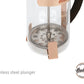 HUDSON French Press Coffee and Tea Maker, 9 cups, COPPER