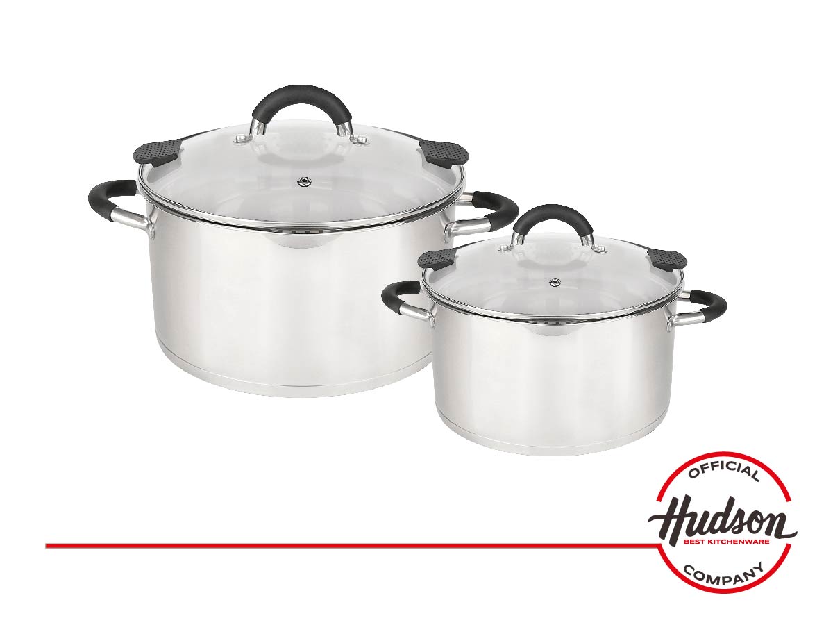 Cookware Set 24 26 cm Stainless Steel Line Hudson